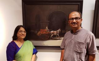 अन्वर हुसेन याचं चित्र प्रदर्शन आणि मुलाखत!!!
